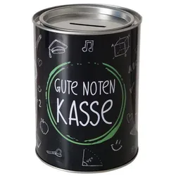 Spardose Notenkasse schwarz