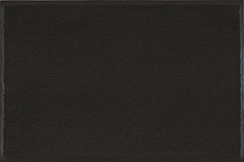 Wash + Dry Deurmat Raven Black, zwart, 75 x 120 cm