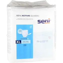 Seni, Inkontinenzhygiene, Active Classic Einweghosen atmungsaktiv Hüftumfang 120-160cm 5.5 Tropfen (30x, Large plus)