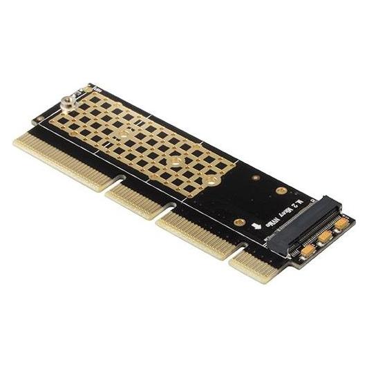 Axagon PCEM2-1U PCI-E 3.0 16x - M.2 SSD NVMe, up to 80mm SSD, low profile 1U (PCEM2-1U)