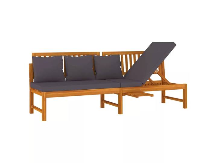 VidaXL - Tagesbett holz, One Size, Braun