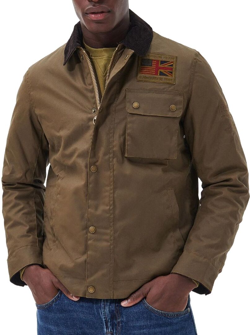 Barbour GIUBBINO B.INTL STEVE McQUEEN uomo nero MWX1853 XL