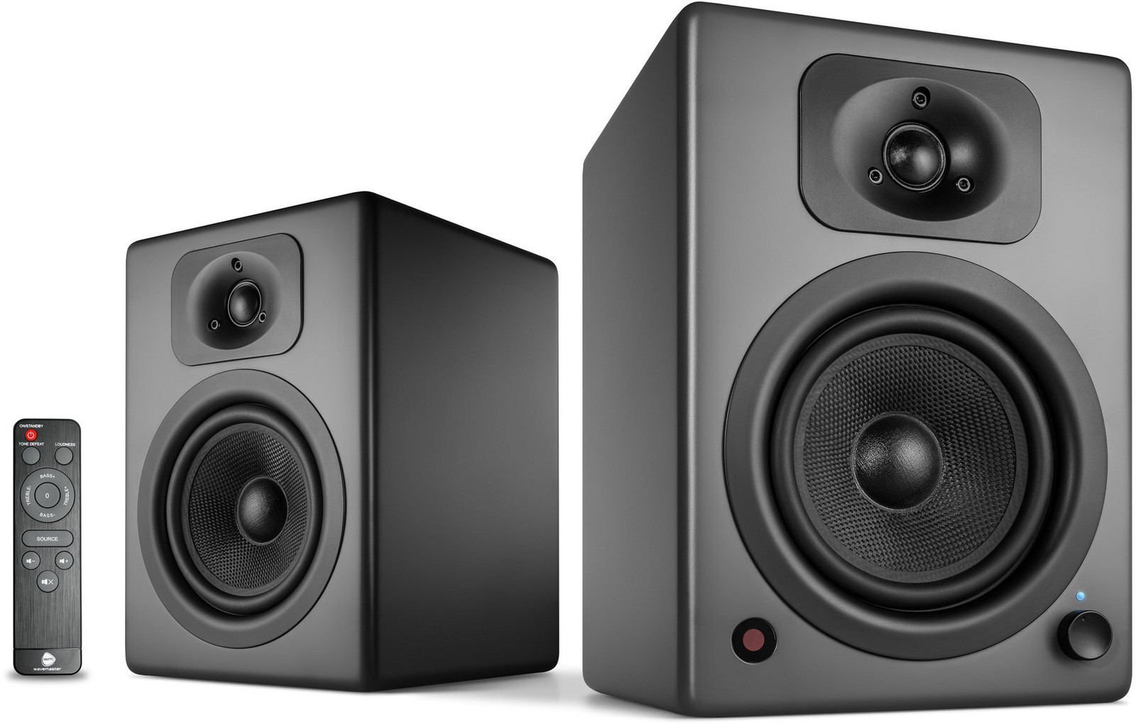Wavemaster TWO NEO 60W Home Cinema Versterker - Zwart - Hout - IR