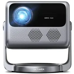 Ultimea Beamer mit Dolby Audio, 4K-Unterstützung, Android TV 11.0, 600 ANSI Lumen, Bluetooth (Full HD, 600 lm), Beamer, Silber