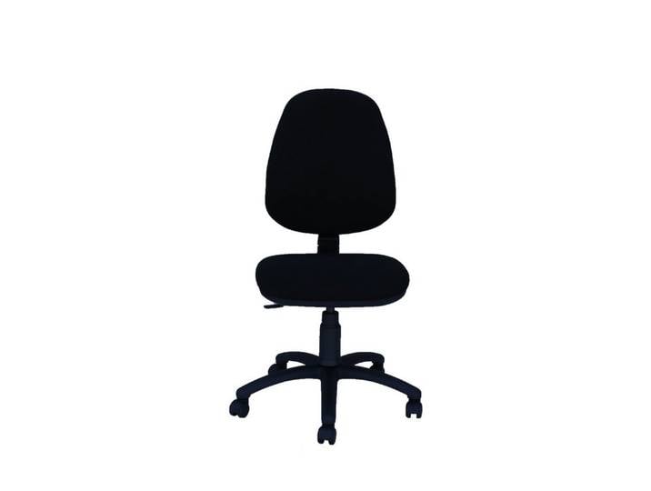 Steelboxx Drehstuhl Bürodrehstuhl, mittelhoch, gepolstert, Kunststofffußkreuz, schwarz (1x Drehstuhl Spar-Set), Verschiedene Farben wählbar