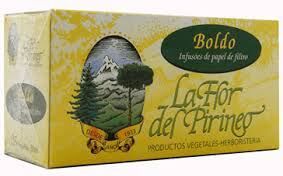 La Flor del Pirineo Boldo Infusion 25U
