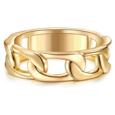 Fingerring YOKOAMII "Y144" Gr. 60, gelb (gelbgold), Fingerringe, Damen, 60, Metall, 2,2mm, Fingerring, Ring gelbgold