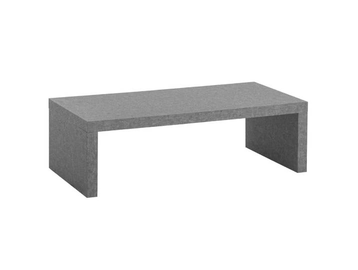 Table basse en mdf, gris