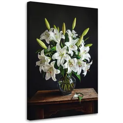 LEINWANDBILD Blumen 20x30cm