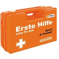 Erste Hilfe Koffer Leina Pro Safe Sport & Freizeit DIN 13157 Inhalt DIN 13157 mit branchenspezifischer Zusatzaustattung