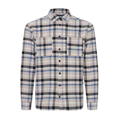 Langarmhemd CASUAL FRIDAY "Langarmhemd CFAugust", Herren, Gr. XXL, N-Gr, blau (bijou blau), Obermaterial: 100% Baumwolle CO., Hemden