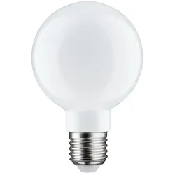Paulmann LED Filament Globe G80, 230V, E27, 7.5W 2700K 806lm, dimmbar, Glas opal PAUL-28701