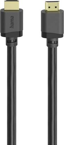 Hama HDMI Anschlusskabel HDMI-A Stecker 2m Schwarz 00202028 8K UHD, Audio Return Channel, eARC HDMI-Kabel