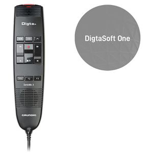 Grundig Digta SonicMic 3 Classic Diktiergerät, für PC, mit USB