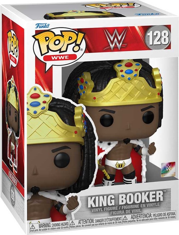 Funko Pop! Vinyl Figuur WWE King Booker Nummer 128