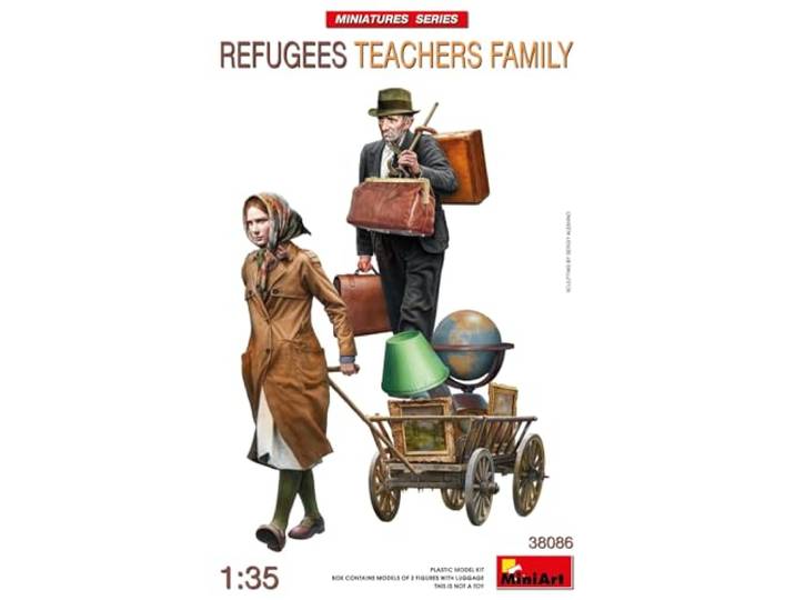 MiniArt - 1/35 REFUGEES TEACHERS FAMILY (2/24) *
