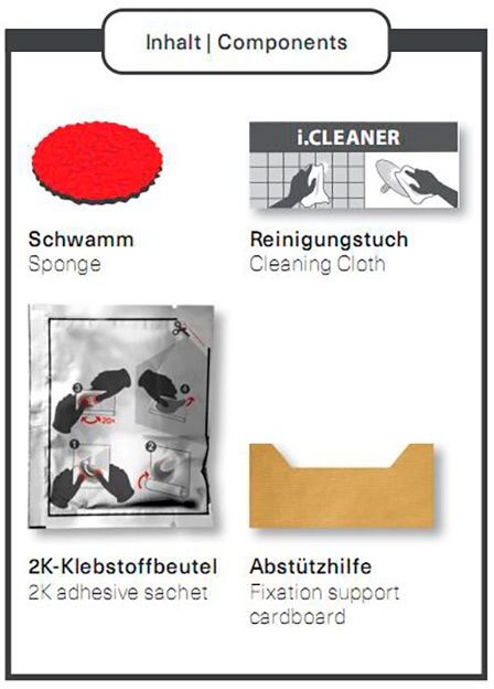 Giese gifix Klebe-Set, Accessoires, 88001-00,