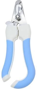 Fusion Finds Professional Pet Nail Clippers With Safety Guard For Dogs & Cats   Stainless Steel Pet Nail Trimmer blue