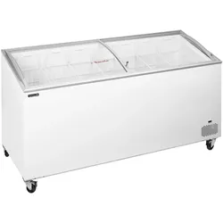 TEFCOLD Eiscrem-Gefriertruhen IC551SCEB 540l Weiß