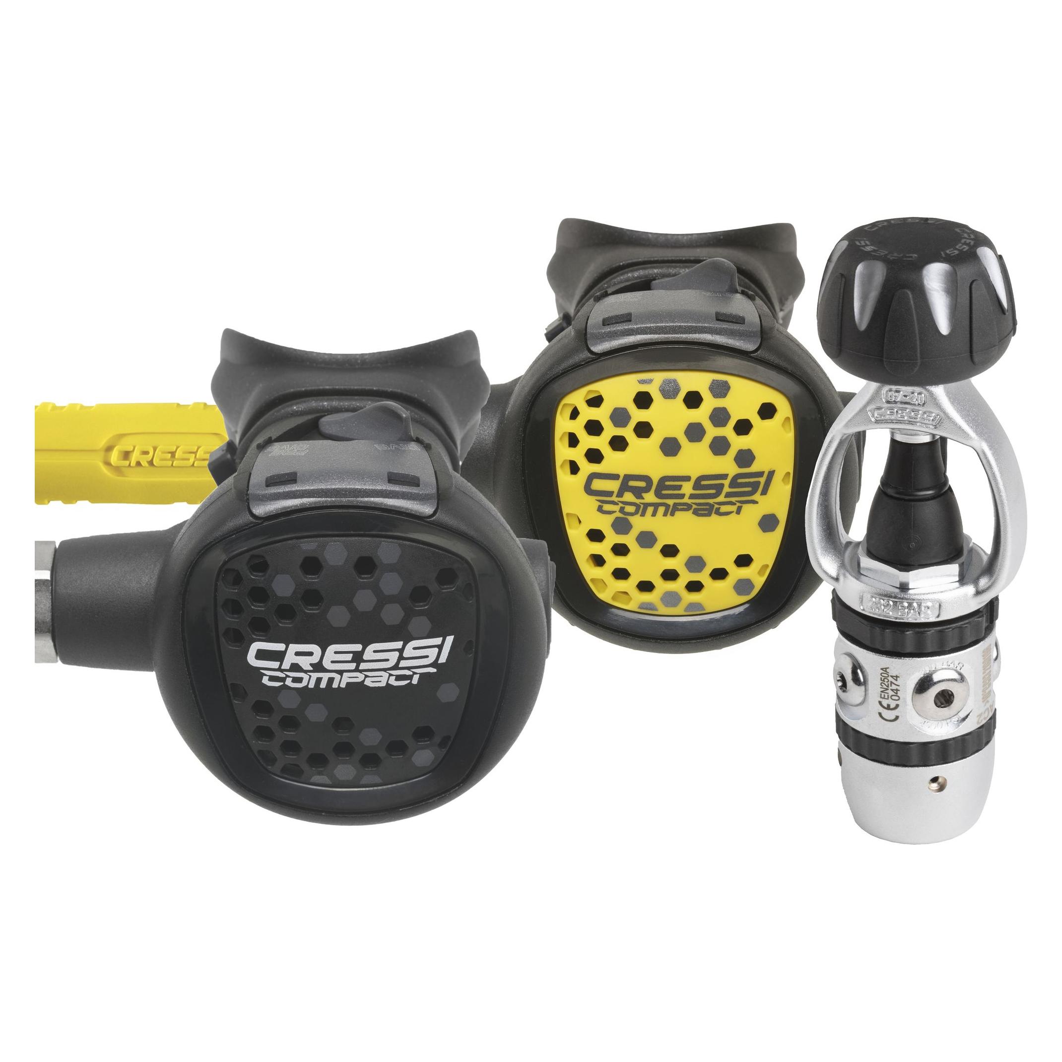Cressi AC2 + Compact + Octopus Compact (HY787051)