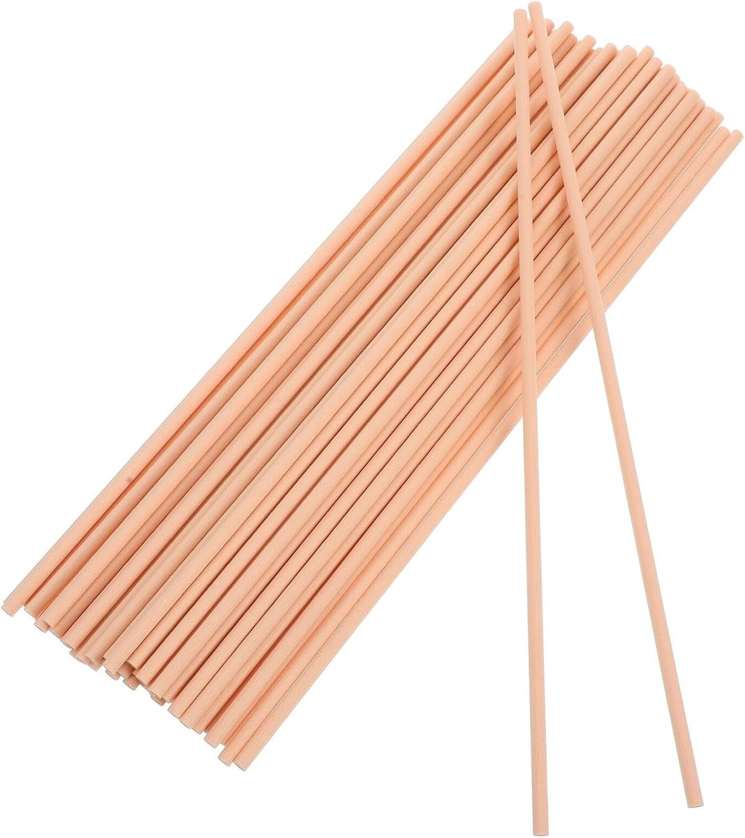 Geur Diffuserstaafjes - 50 stuks vezelstokjes voor aromatherapie - Khaki