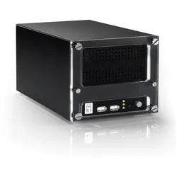 LevelOne NVR-1204 Netzwerk-Videorekorder (NVR) Schwarz