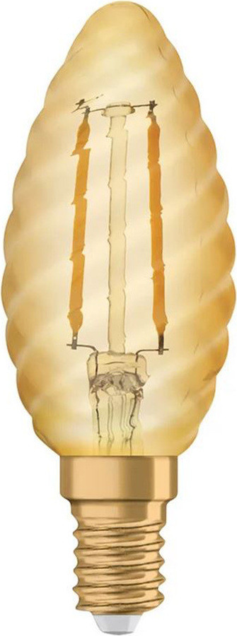 Ledvance LED 1906 Vintage kaarslamp, 22W/825 filament, warm wit, E14