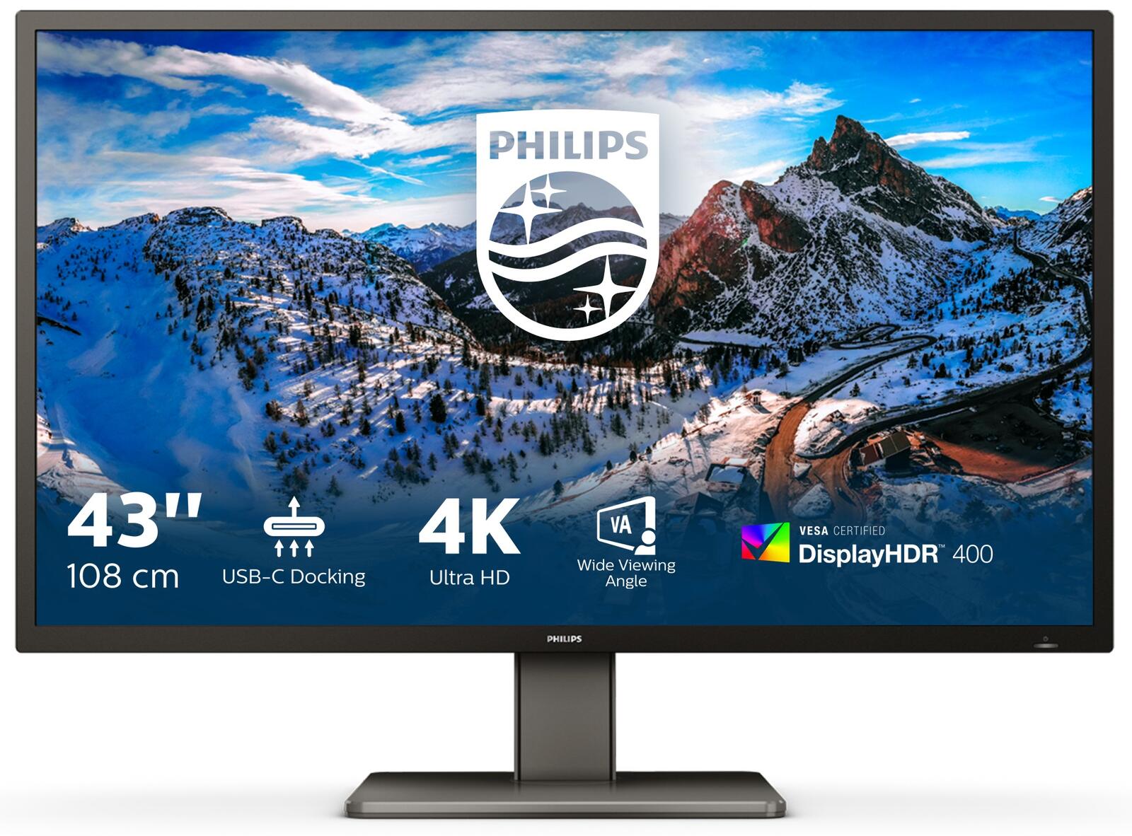 Philips 439P1 Monitor 108 cm (42,5 Zoll) 439P1/00