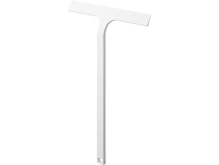 Yamazaki 2005 Tower Essuie-Glace magnétique\, Blanc\, Silicone/Nylon/Aimant\, Minimaliste\, 31 x 4.5 x 50 c m