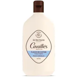 Roge Cavailles, Duschmittel, Bade- und Duschgel für empfindliche Haut mit Baumwollblüte (400 ml)