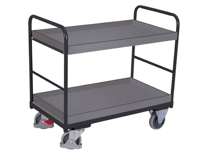 Cordes Etagenwagen 910x500x990 mm mit 2 Tabletts anthrazit