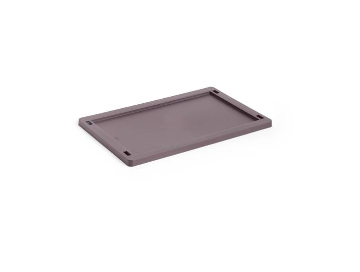 HAY Colour Crate lock plastic small Bordeaux