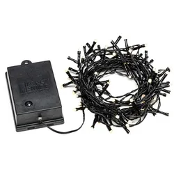 Konstsmide Weihnachtsbeleuchtung  LED Lichterkette mit Lichtsensor 80
