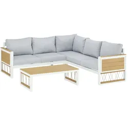Lounge-Set  Virginia , weiß