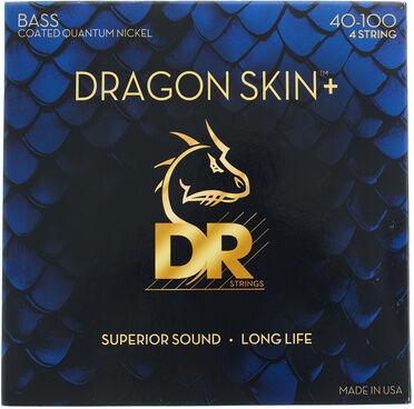 DR Strings Dragon Skin+ DBQ-40 Coated
