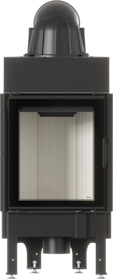 Kamineinsatz aus Stahl KRATKI NADIA 8 kW Ø 200