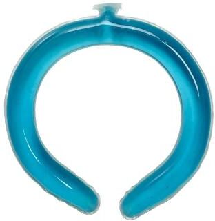 USA Free Shipping Shop Reusable Neck Cooling Ring Ice Neck Wrap For Summer Heat Relief Outdoor Use blue