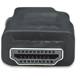 Techly HDMI (Typ A) — DisplayPort (3 m), Videokabel, Schwarz
