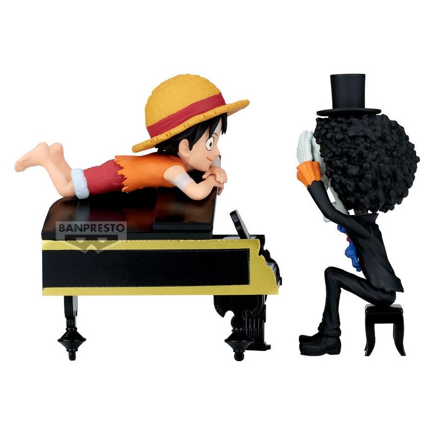 Banpresto One Piece - Luffy & Brook "That's Great!! After all this Time, He's Still...!!!" WCF (60952)