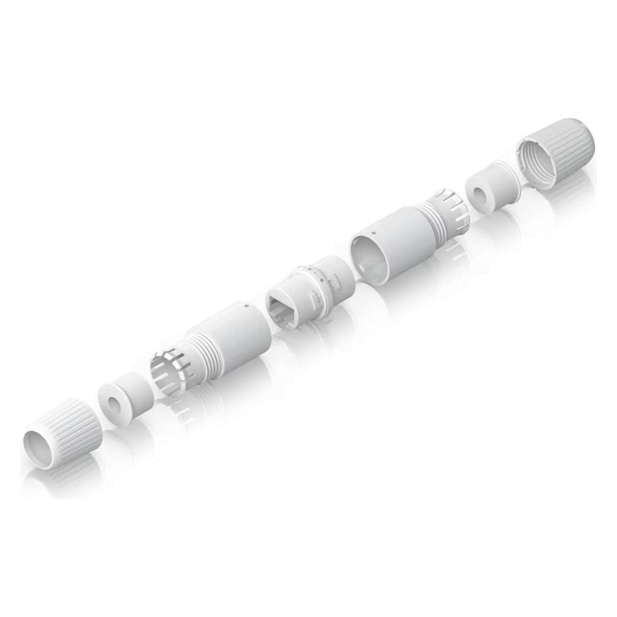 Ubiquiti Compact, weatherproof RJ45 (Netzwerk Kupplung) (UACC-RJ45-COUPLER-C6A-OUTDOOR)