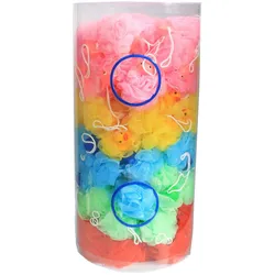 Squeaky Toy Scrunchies 5 asst (display tube) - 30gm