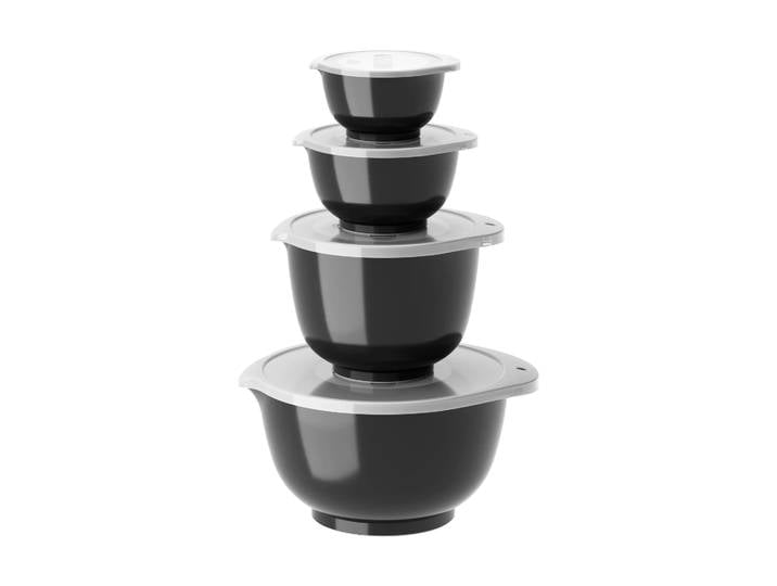 Rosti Ensemble de bols Margrethe, lot de 4 Noir