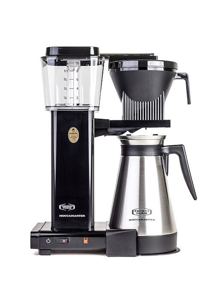 MOCCAMASTER KBGT 741 BLACK Filterkaffeemaschine + Thermoskanne
