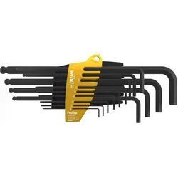 Wiha, Sechskantschlüssel, Sechskant-Kugelkopf Stiftschlüsselsatz im ProStar Halter.