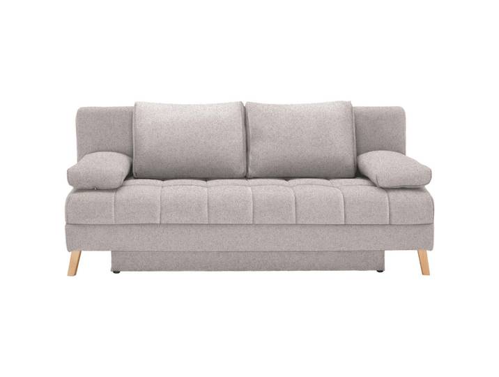 Cantus Schlafsofa, Natur, Holz, Buche, 2-Sitzer, 195x90x90 cm, Schlafen auf Sitzhöhe, Wohnzimmer, Sofas & Couches, Schlafsofas, Schlafsofas mit Bettkasten