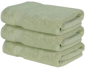 Better Trends Splash 100% Cotton Reversible Bath Towel, 550 GSM Heavyweight, Soft Plush, Highly Absorbent, Machine Washable
