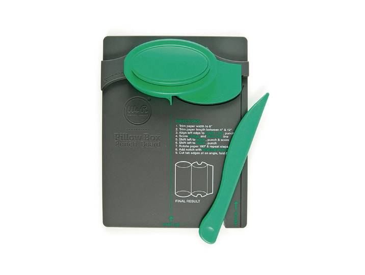 Rayher Pillow Box Punch Board 15 × 15 × 15 cm