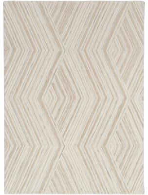 Nourison Graceful Indoor only Geometric Wool Area Rug