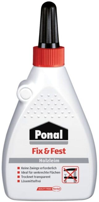 Ponal Colle à bois Fix + Fest 100 g (P100F)