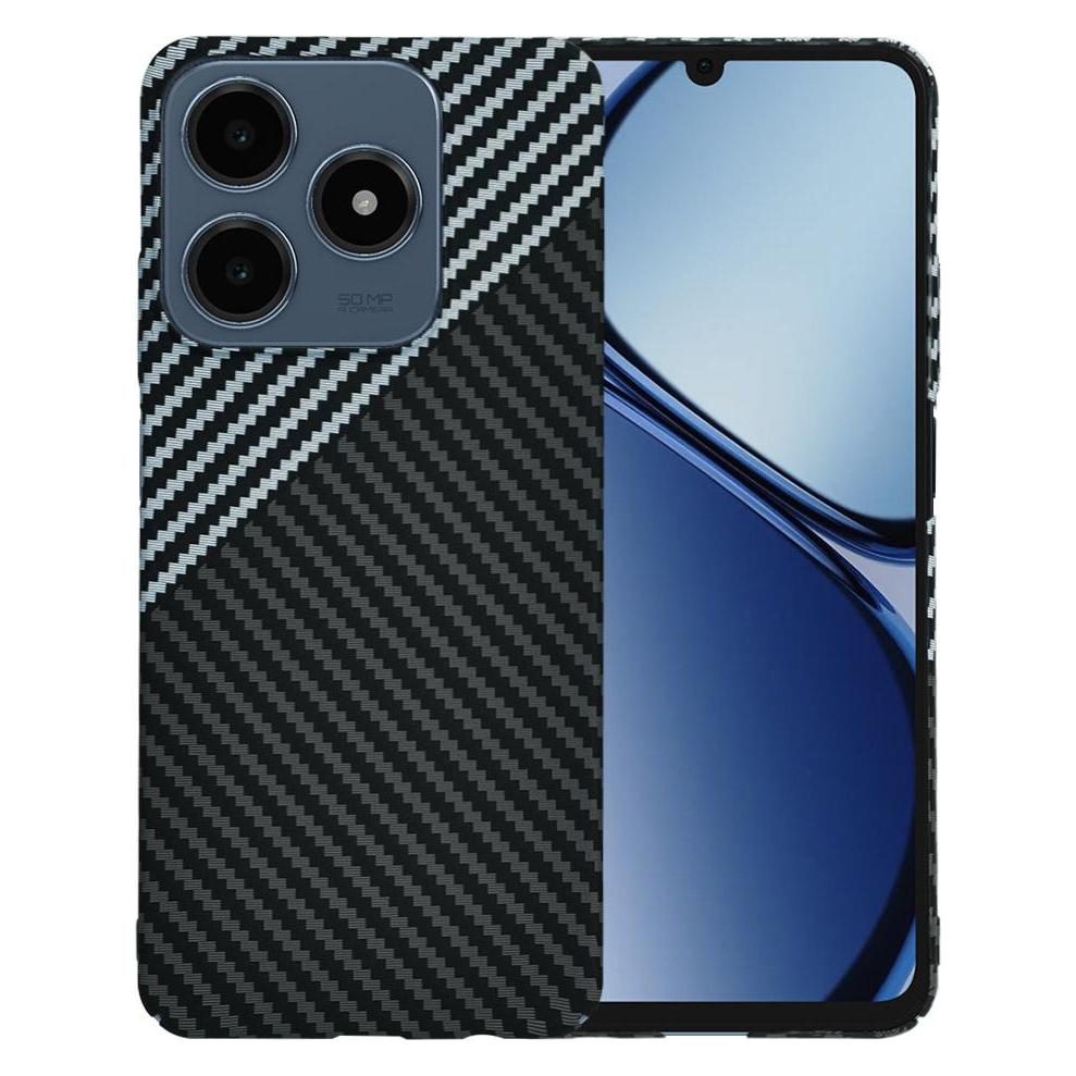 Techsuit - Carbonite FiberShell - Realme C61 / Realme C63 - Stealth Gray (Realme C63) (56360450)